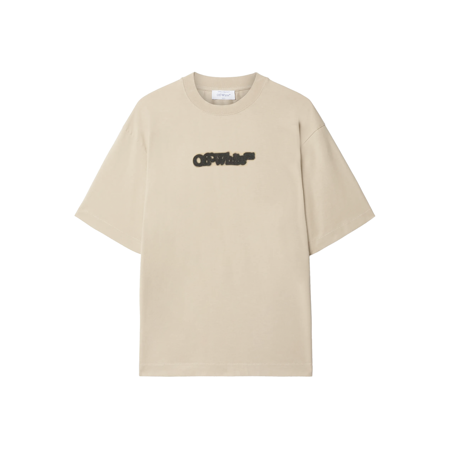 OFF-WHITE Spray Arrow Slim S/S Tee Crème Brûlée (SS25)