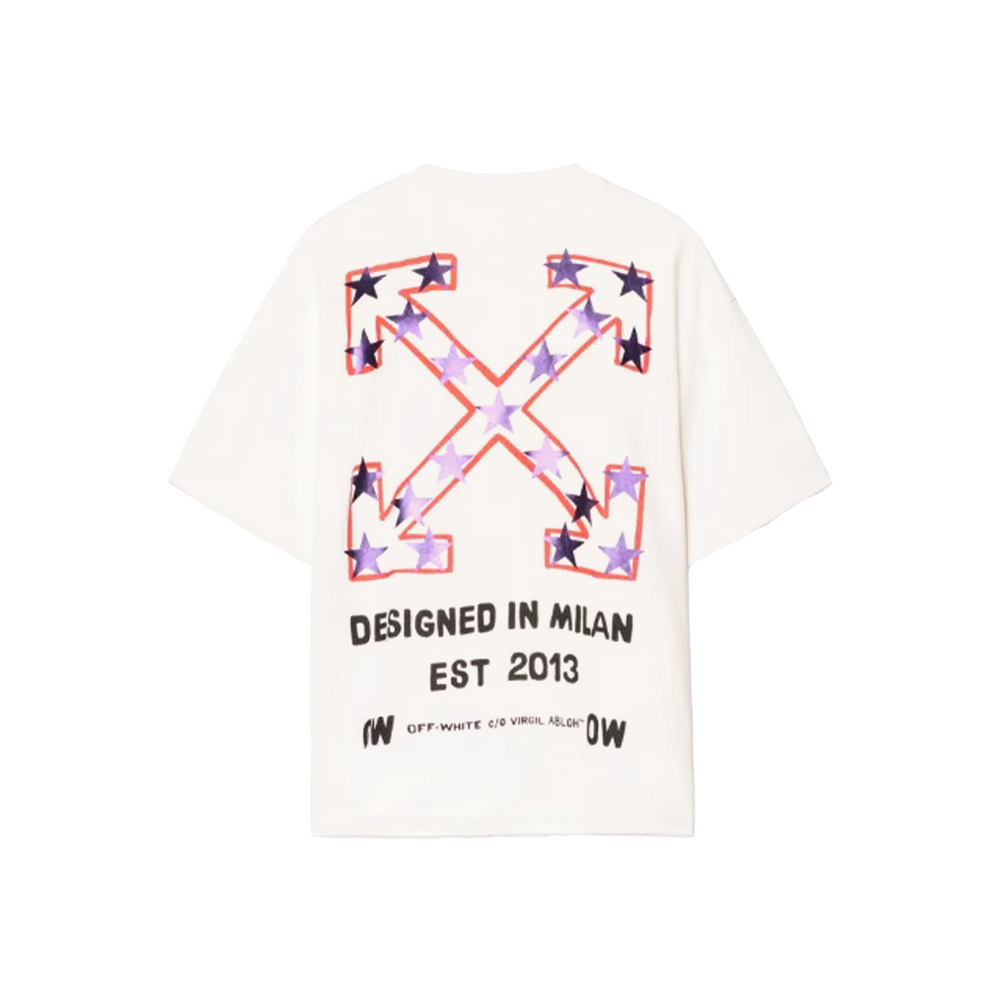 OFF-WHITE Star Arrow Skate S/S Tee White/Black (SS25)