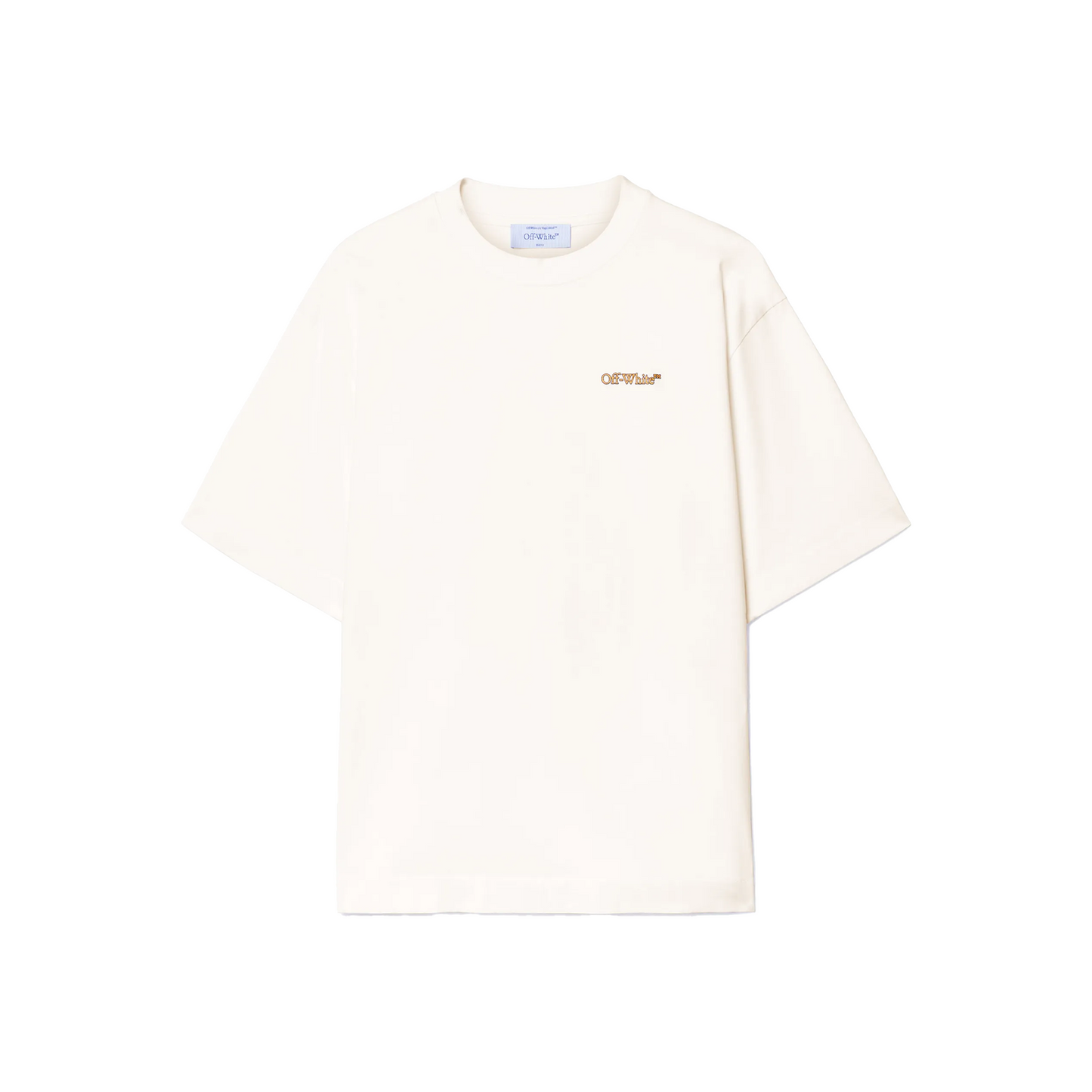 OFF-WHITE Tape Arrow Skate S/S Tee White/Citrus (SS25)