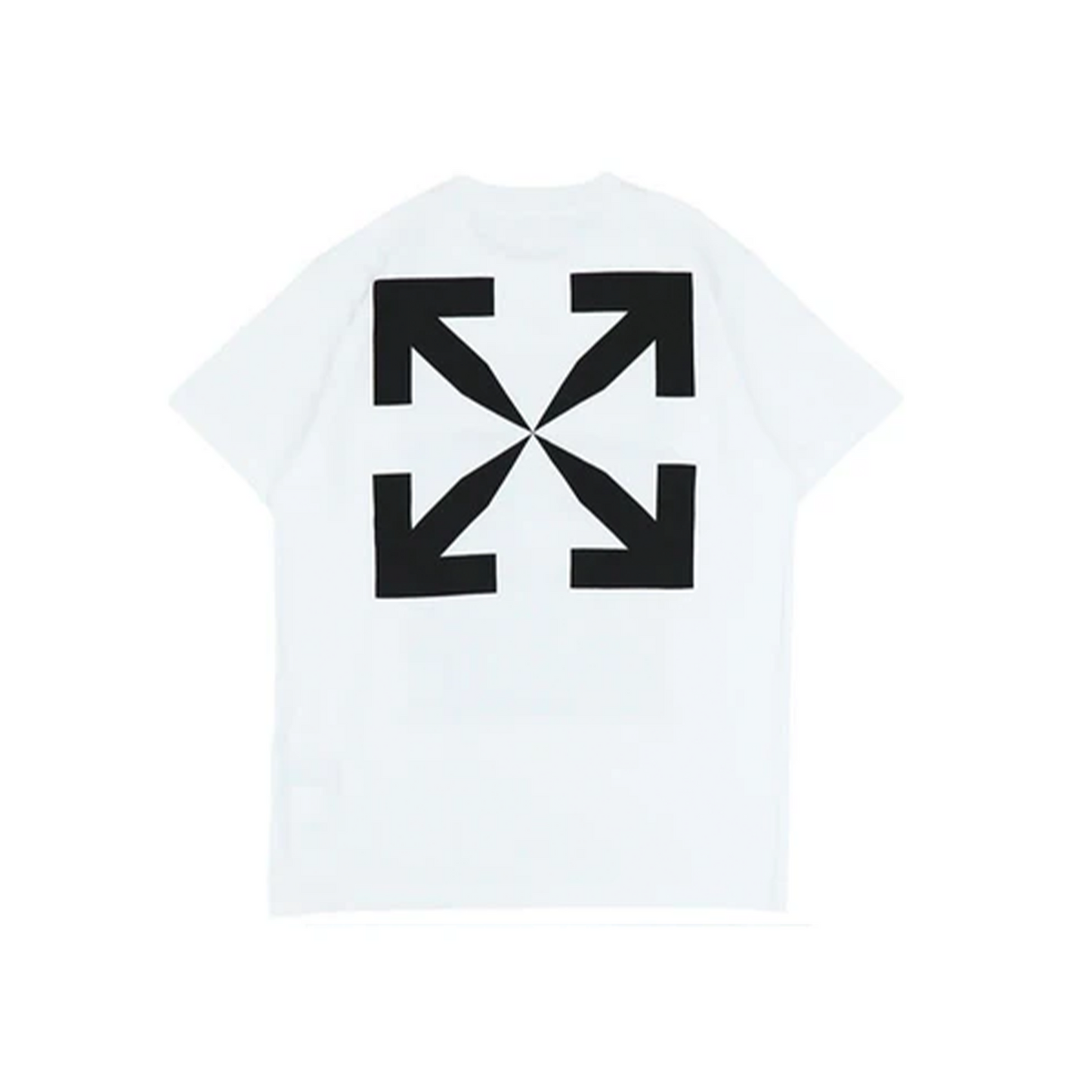 OFF-WHITE Blue Monalisa S/S Slim Tee White Black (SS21)