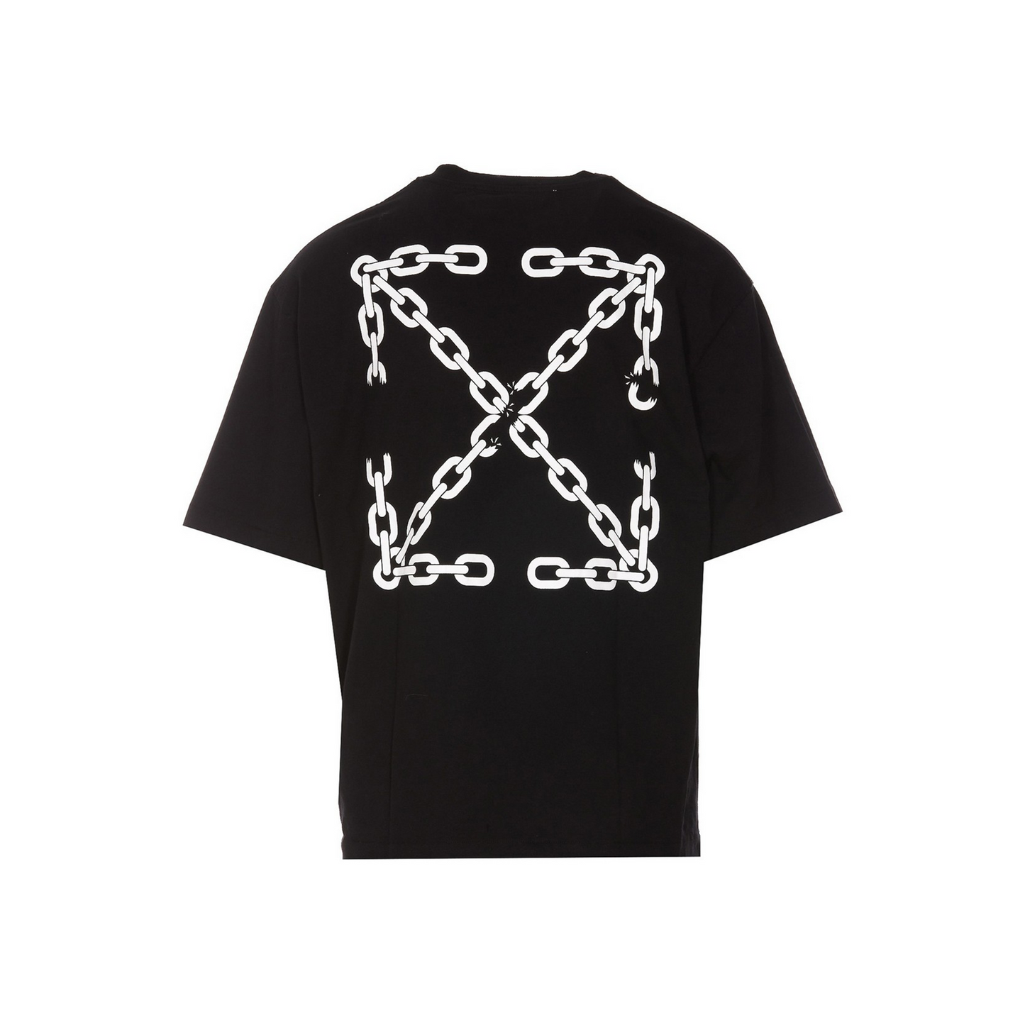 OFF-WHITE Chain Arrow Skate S/S Oversize Tee Black White (SS22)