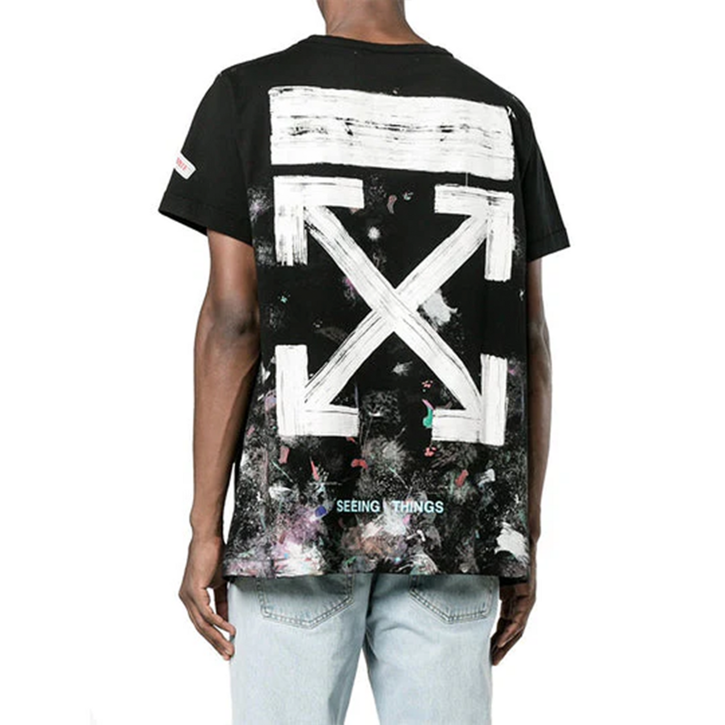 Off white galaxy brushed sweatshirt shop