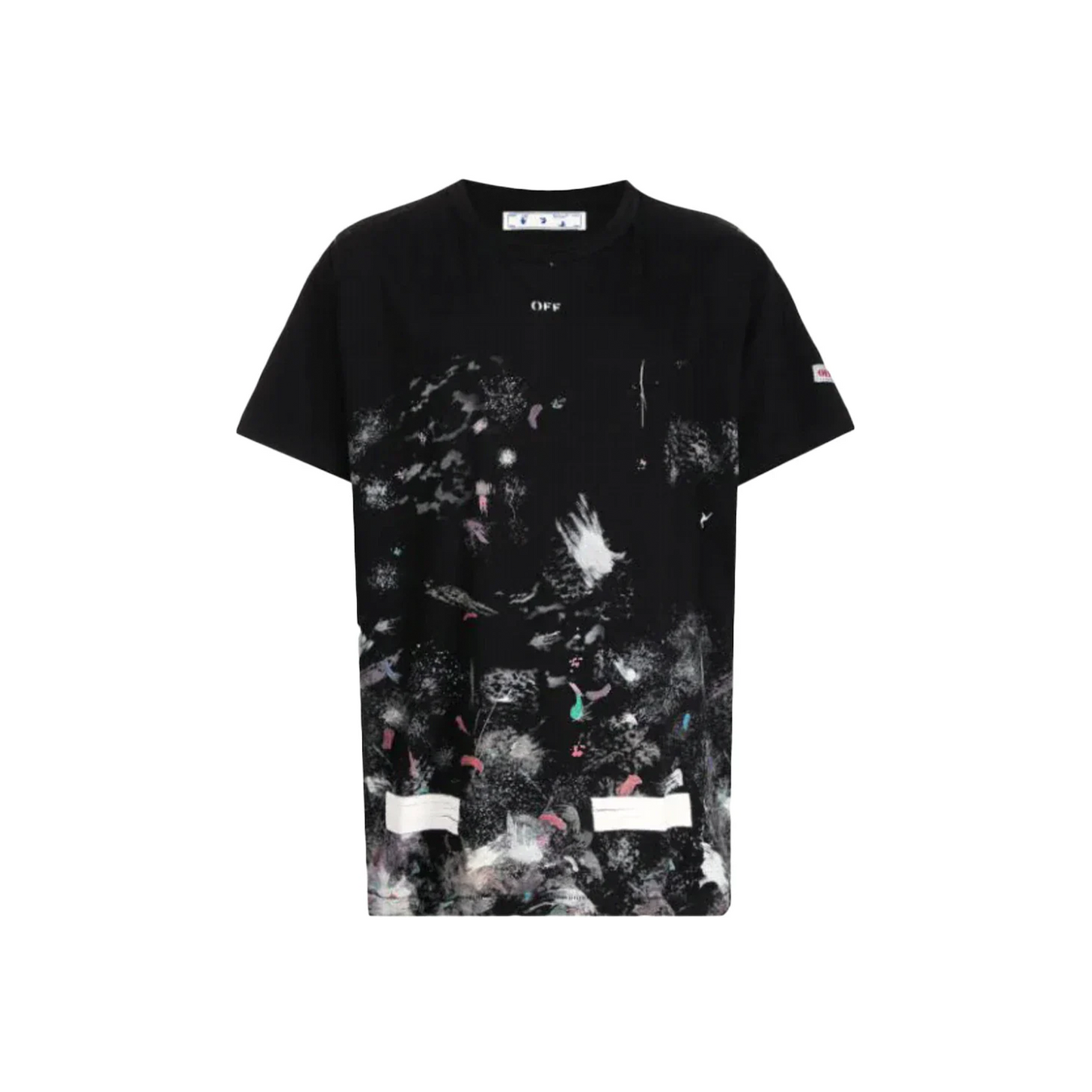 OFF-WHITE Galaxy Brushed Oversized S/S Tee Black/Multicolour (SS21)