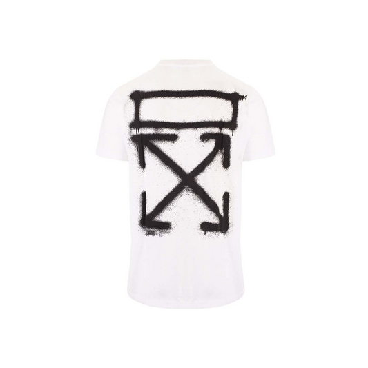 OFF-WHITE Spray Marker Slim S/S Tee White/Black (SS21)