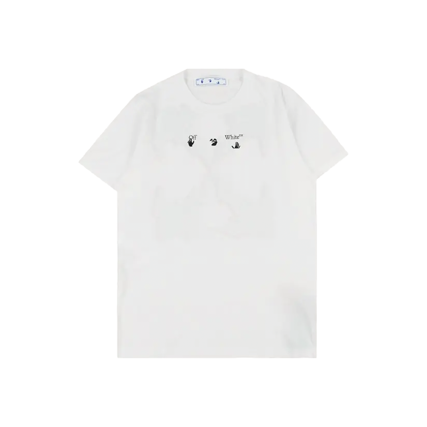 OFF-WHITE Bolt Arrow S/S Slim Tee White/Green (SS21)