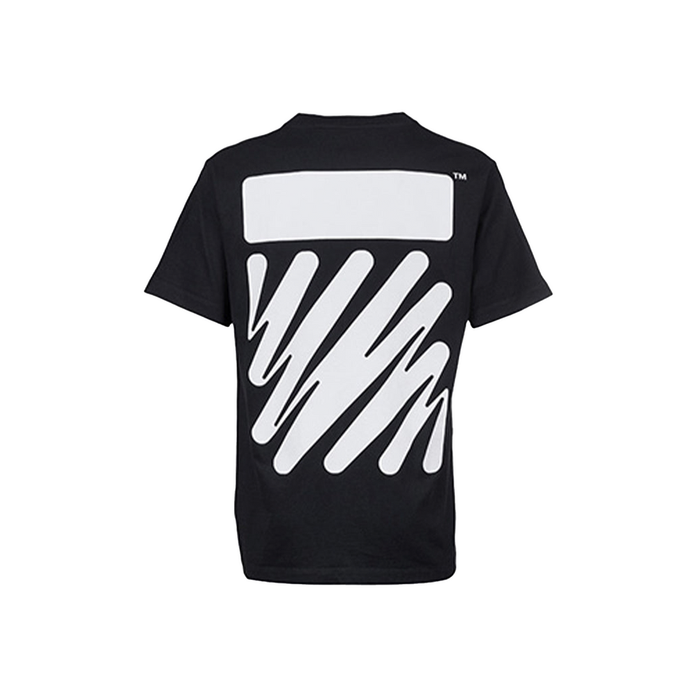 OFF-WHITE Diagonal Wave Slim S/S Tee Black/White (SS22)