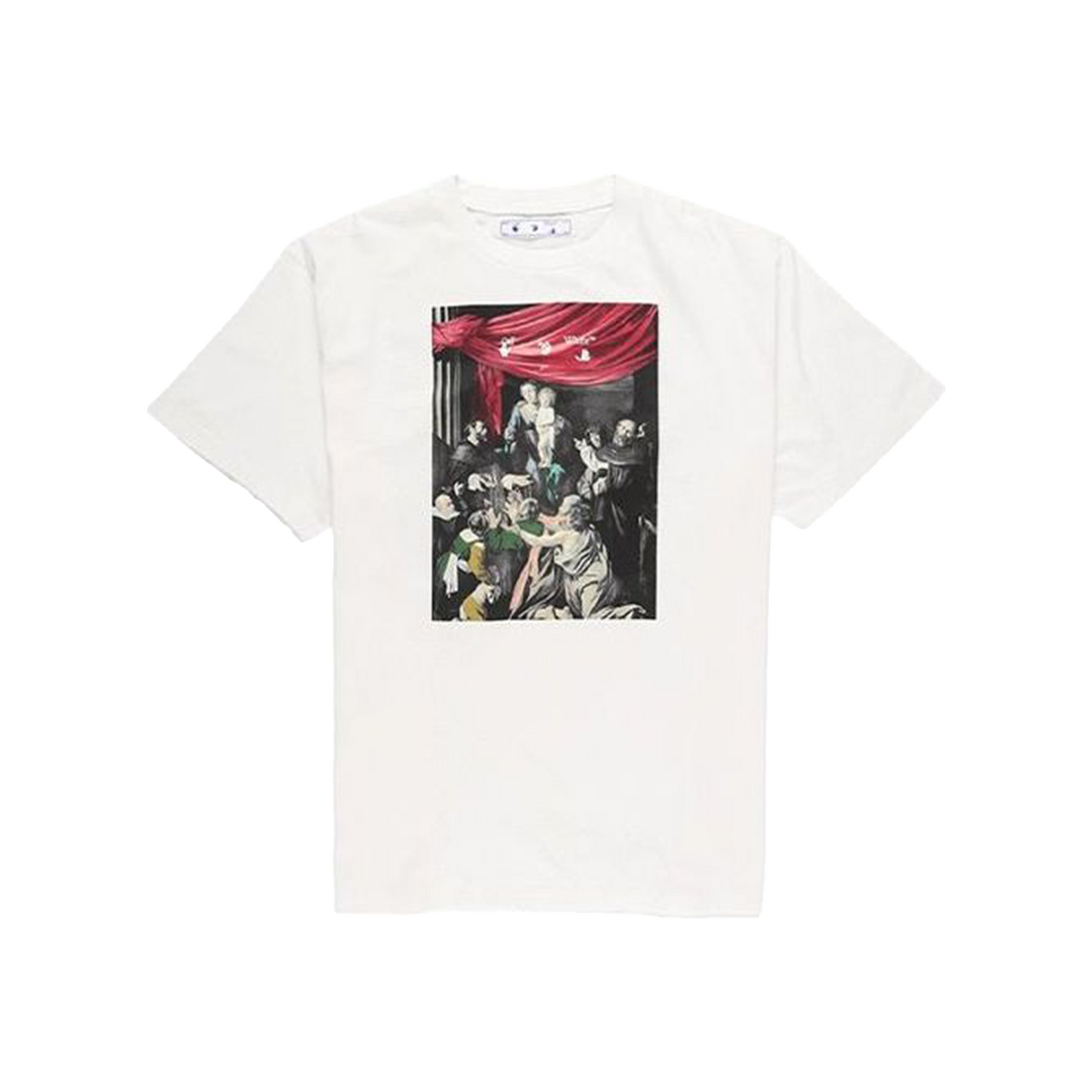 OFF-WHITE Caravaggio Painting Oversized S/S Tee White/Black (FW20)