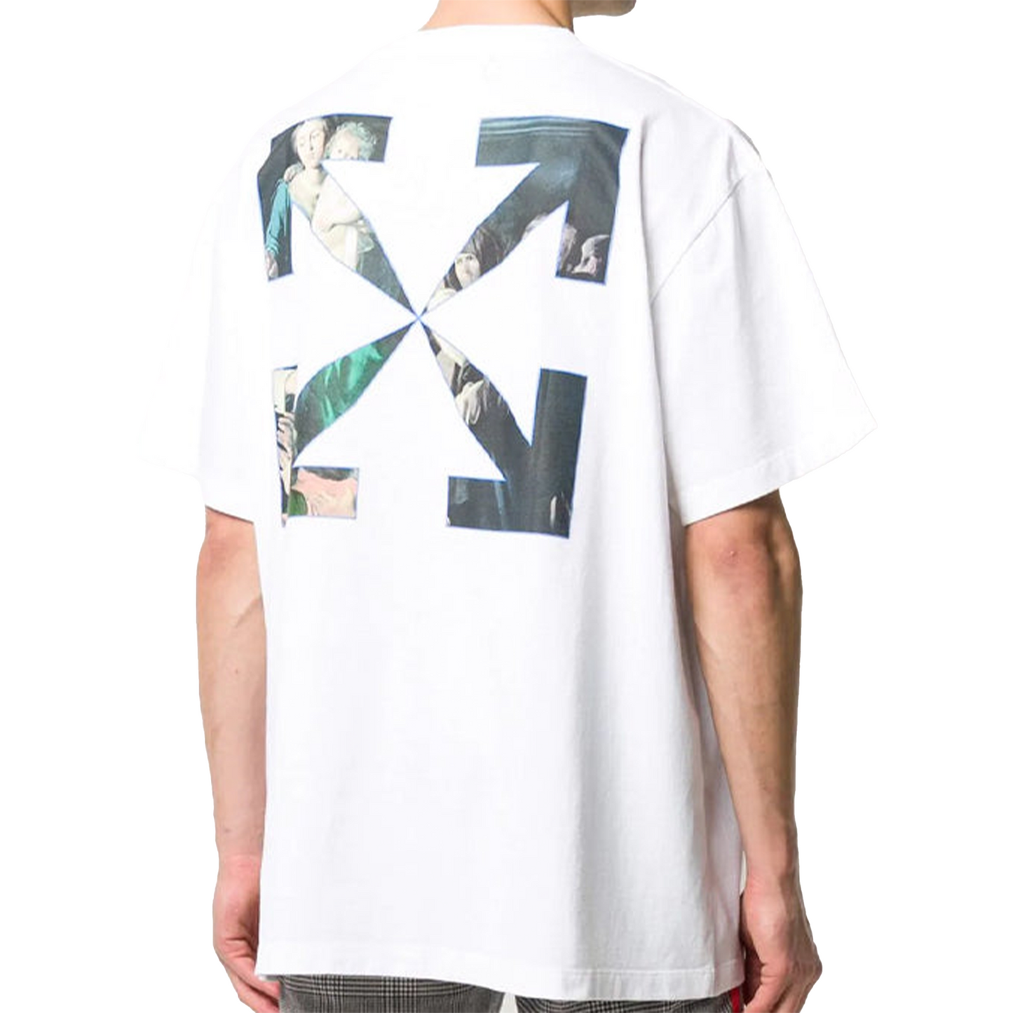 OFF-WHITE Caravaggio Painting Oversized S/S Tee White/Black (FW20)