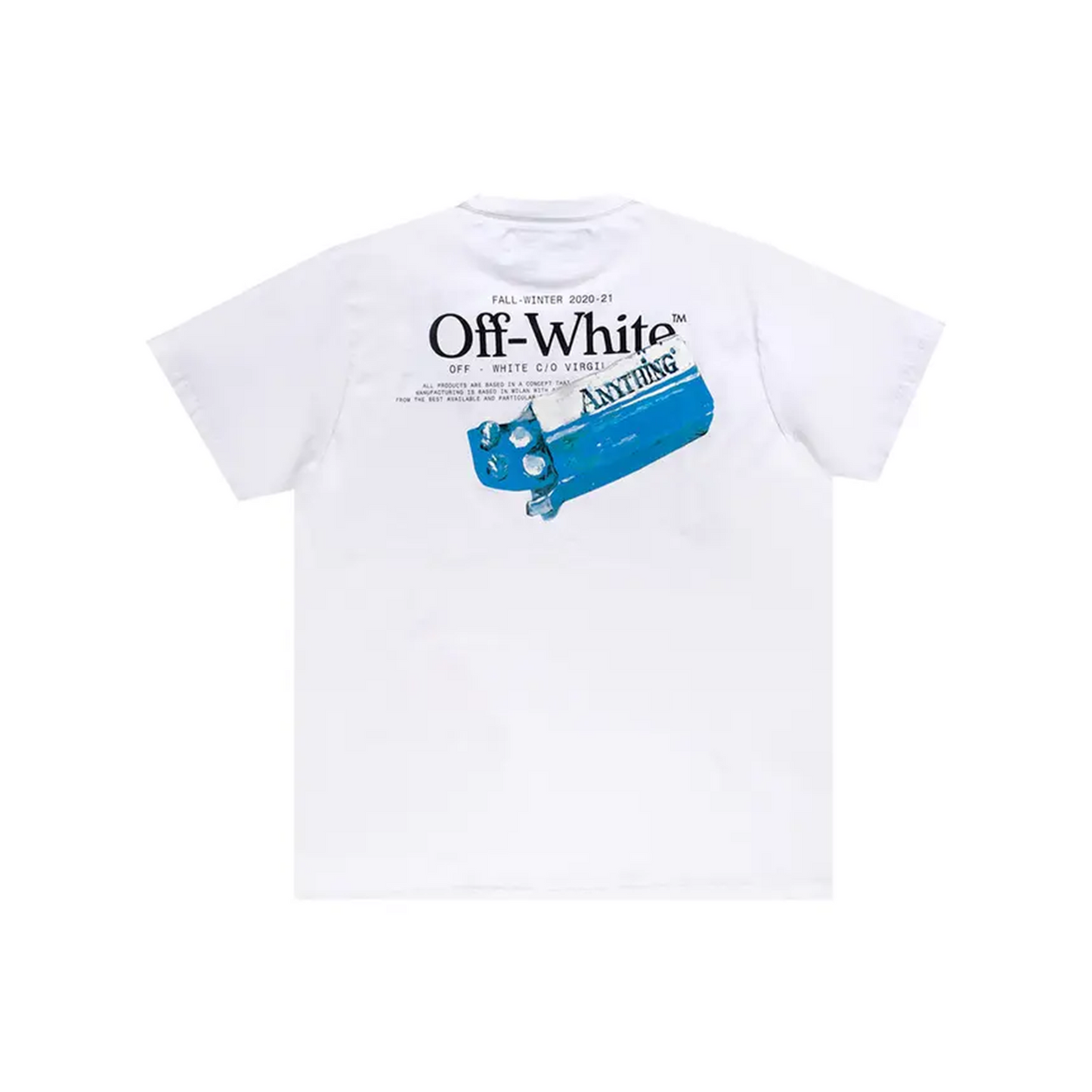 OFF-WHITE Pascal Medicine Oversized S/S Tee White/Black (FW20)