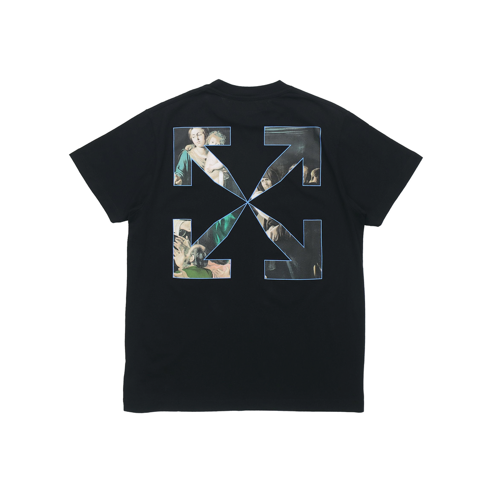 OFF-WHITE Caravaggio Painting Oversized S/S Tee Black/Black (FW20)