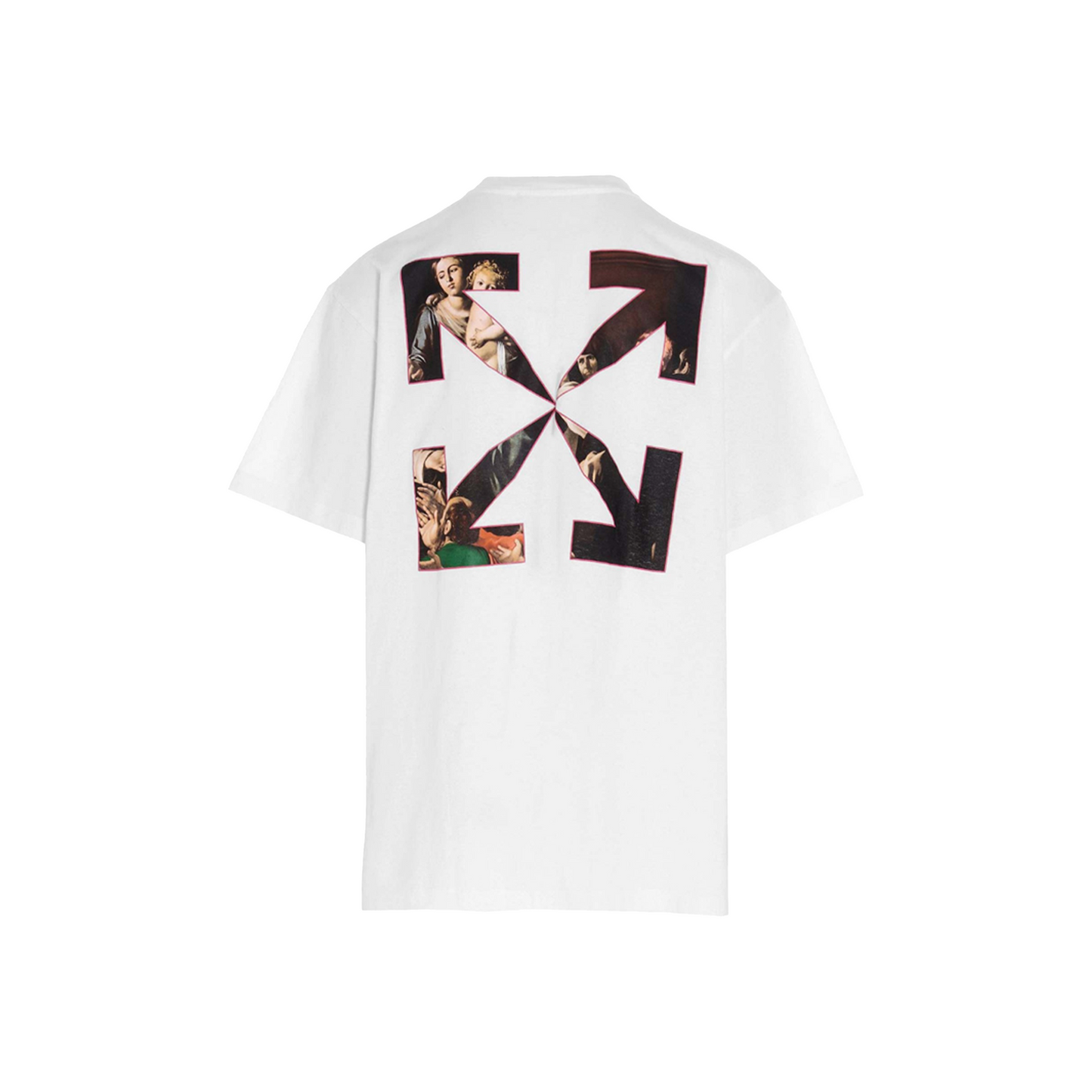 OFF-WHITE Sprayed Caravaggio Oversized S/S Tee White/White (SS21)