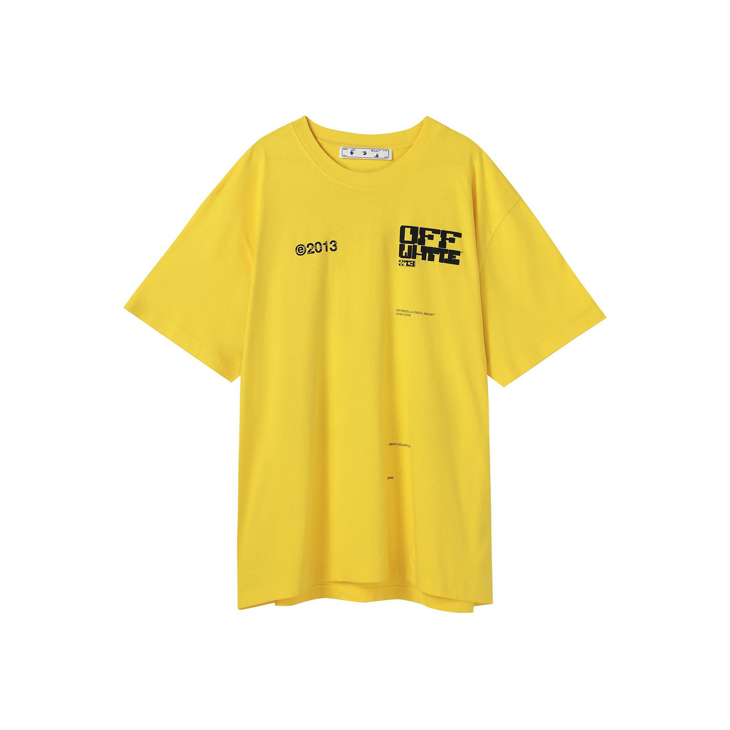 OFF-WHITE Tech Marker Oversized S/S Tee Maize/Black (SS21)