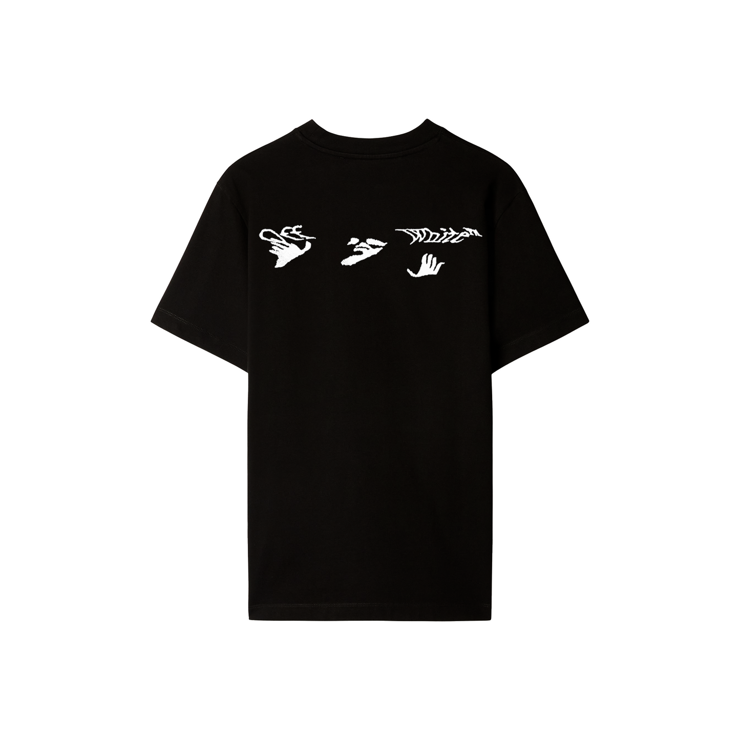 OFF-WHITE Distorted Logo Oversized S/S Tee Black/White (SS22)