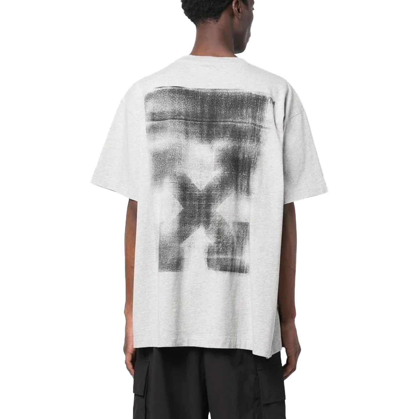 OFF-WHITE Jumbo Arrow Oversized S/S Tee Melange Grey/Black (SS23)