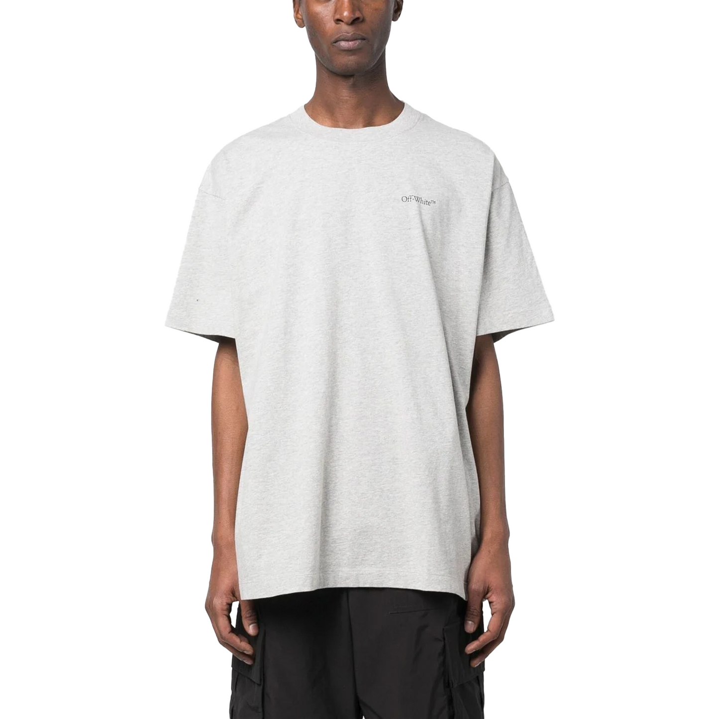 OFF-WHITE Jumbo Arrow Oversized S/S Tee Melange Grey/Black (SS23)