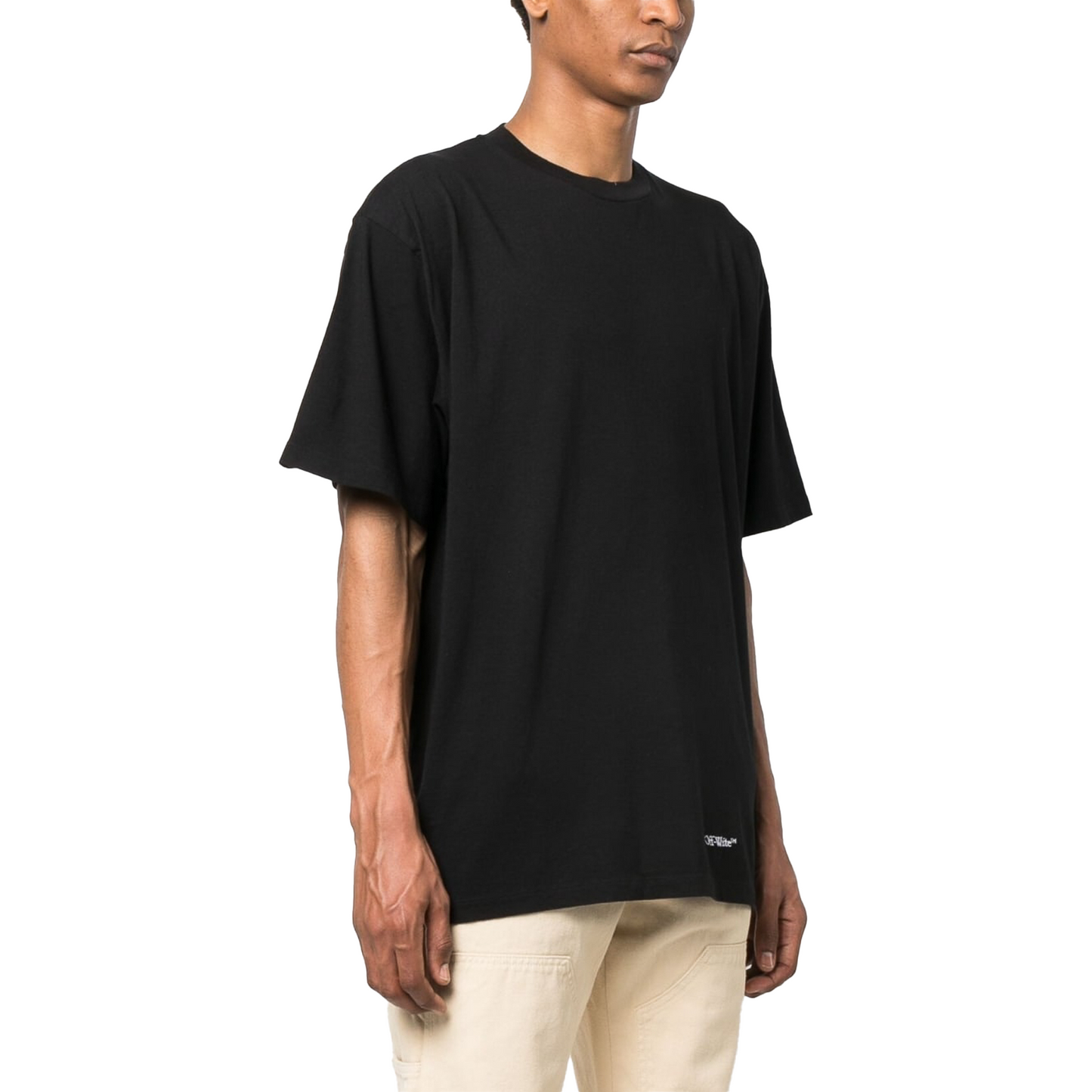 OFF-WHITE Scribble Diagonal Oversized S/S Tee Black/White (SS23)