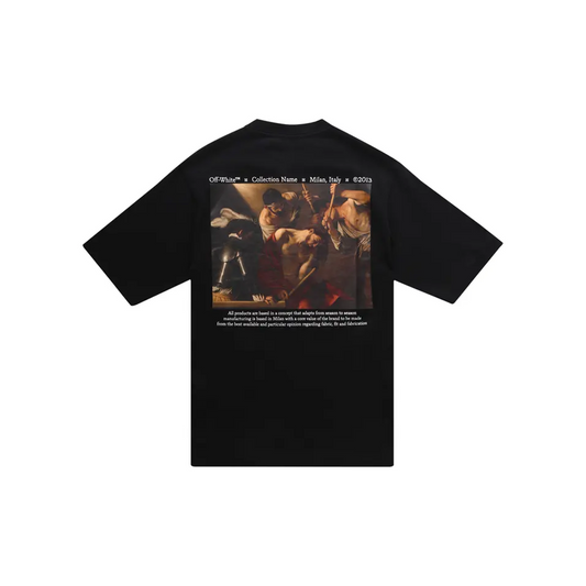 OFF-WHITE Caravaggio Crowning Skate S/S Tee Black/White (SS22)