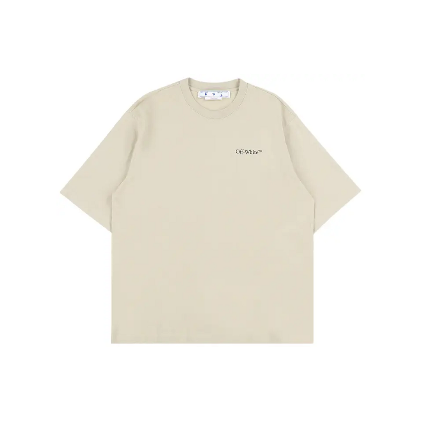 OFF-WHITE Caravaggio Crowning Skate S/S Tee Dark Sand/Black (SS22)