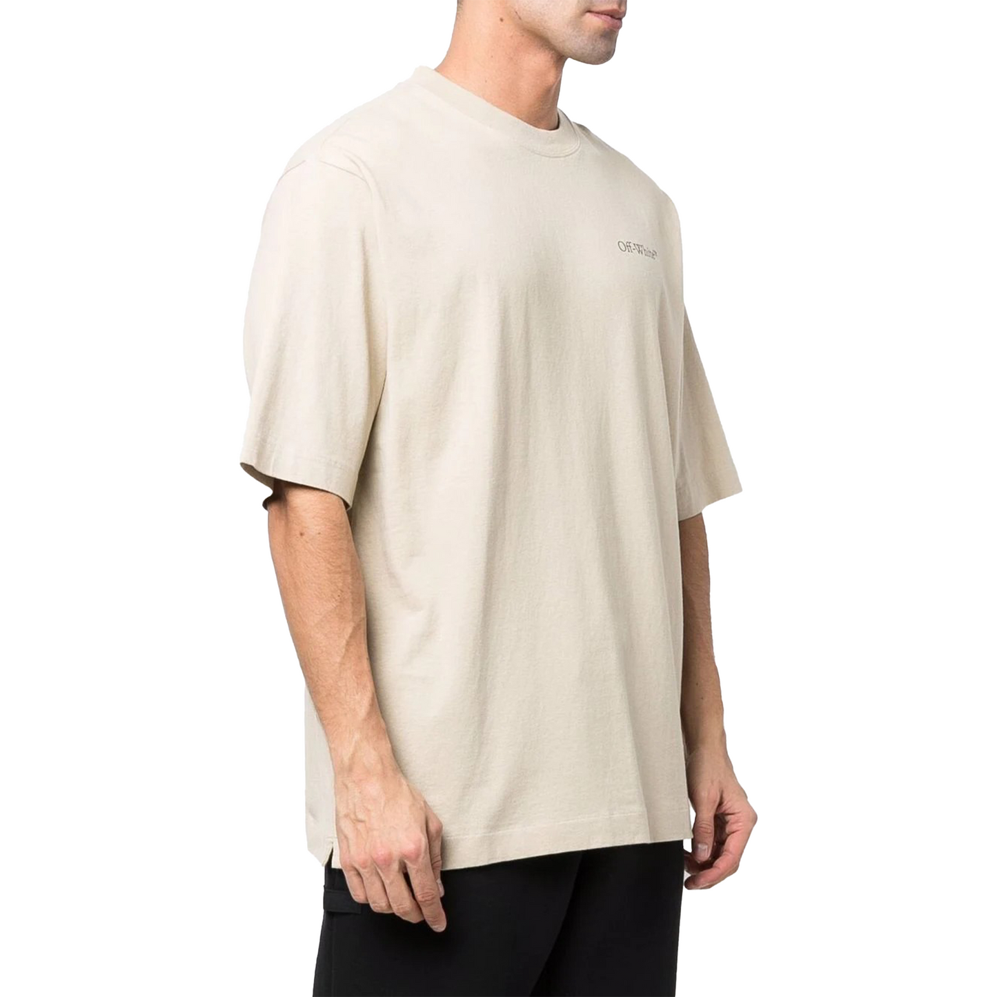 OFF-WHITE Caravaggio Crowning Skate S/S Tee Dark Sand/Black (SS22)