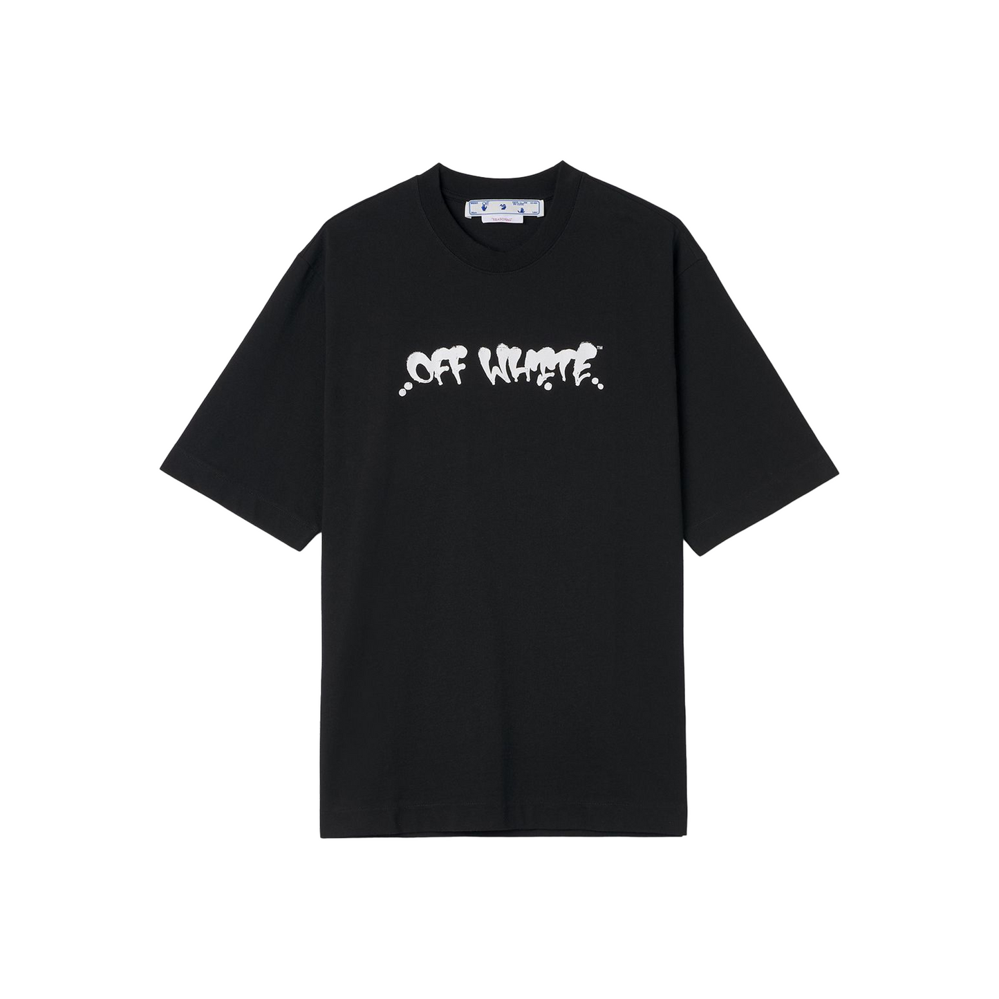 OFF-WHITE Neen Logo Skate S/S Tee Black/Orange (SS22)