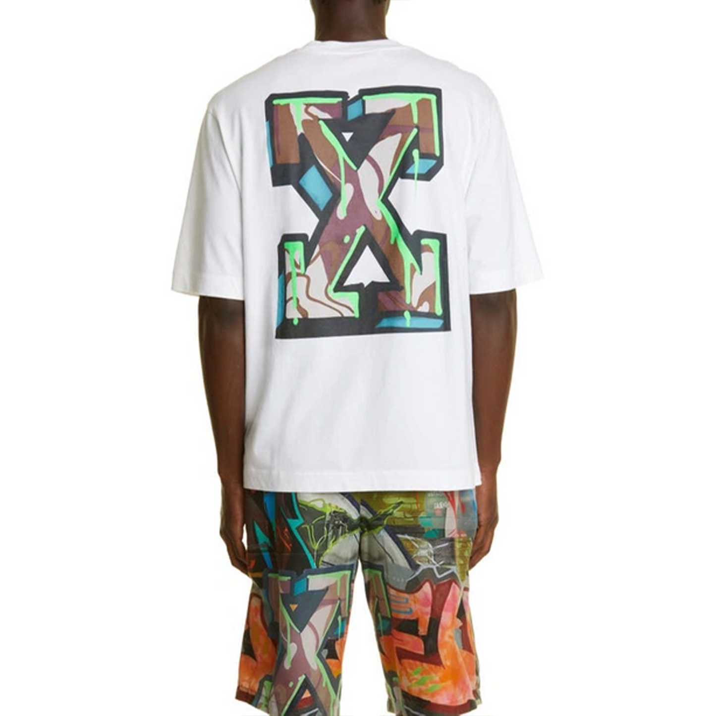 OFF-WHITE Neen Arrow Skate S/S Tee White/Black (SS22)