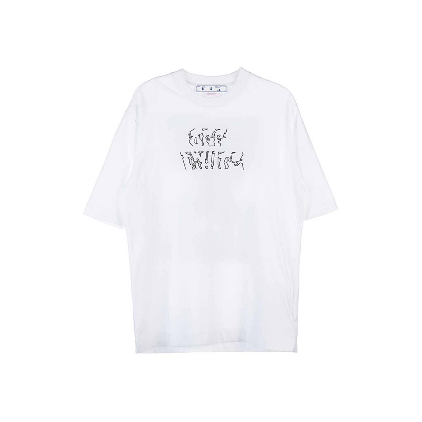 OFF-WHITE Neen Arrow Skate S/S Tee White/Black (SS22)