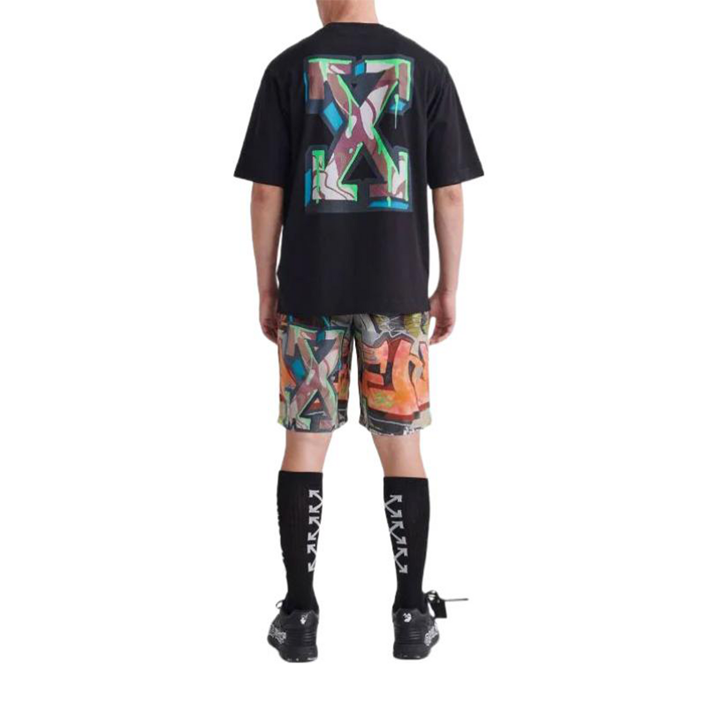 OFF-WHITE Neen Arrow Skate S/S Tee Black/White (SS22)