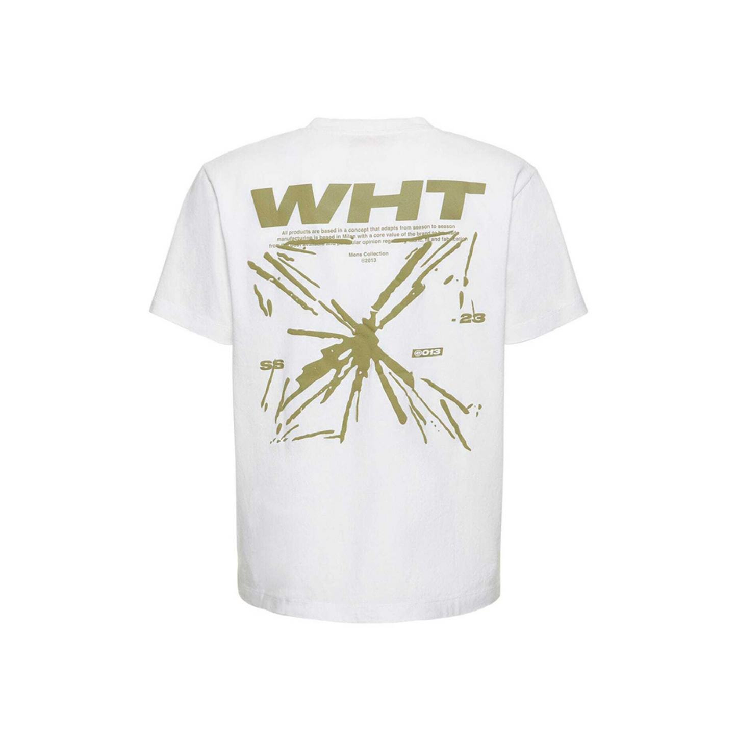 OFF-WHITE Splash Arrow Oversized Skate S/S Tee Melange Grey/Beige (SS23)