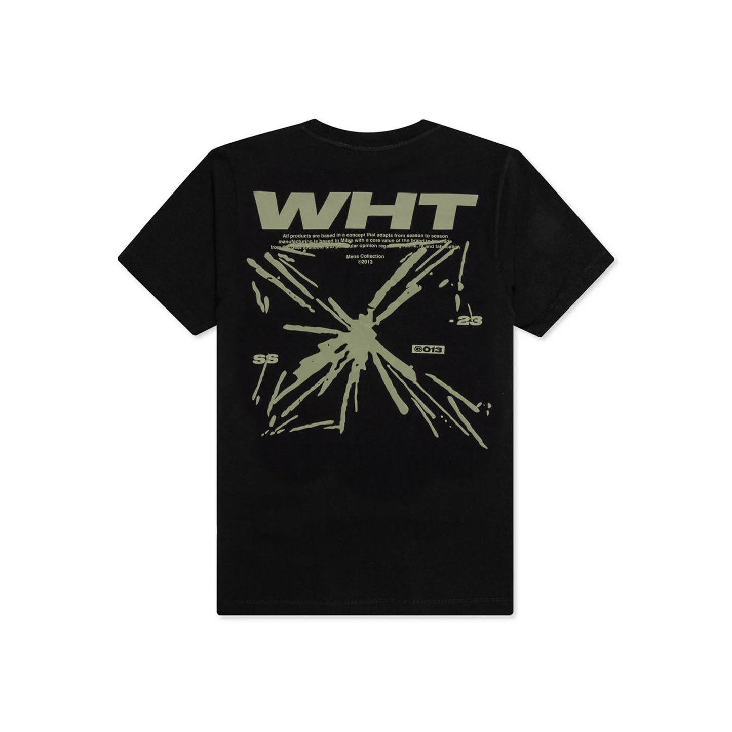 OFF-WHITE Splash Arrow Oversized Skate S/S Tee Black/Beige (SS23)