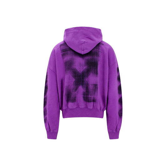 OFF-WHITE Jumbo Arrow Boxy Hoodie Orchid/Black (SS23)