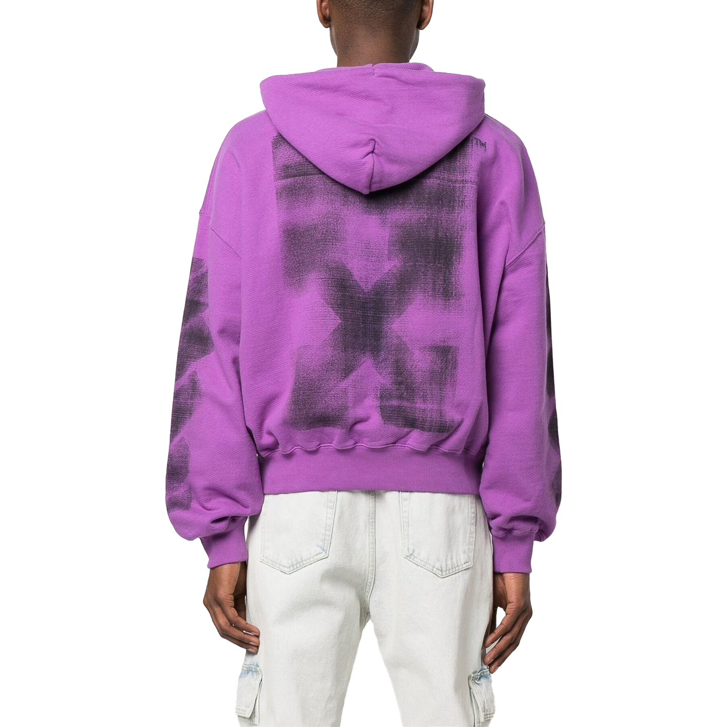 OFF-WHITE Jumbo Arrow Boxy Hoodie Orchid/Black (SS23)