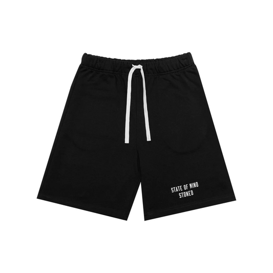 Stoned & Co ® Originals v2 : Black Shorts (FW25)