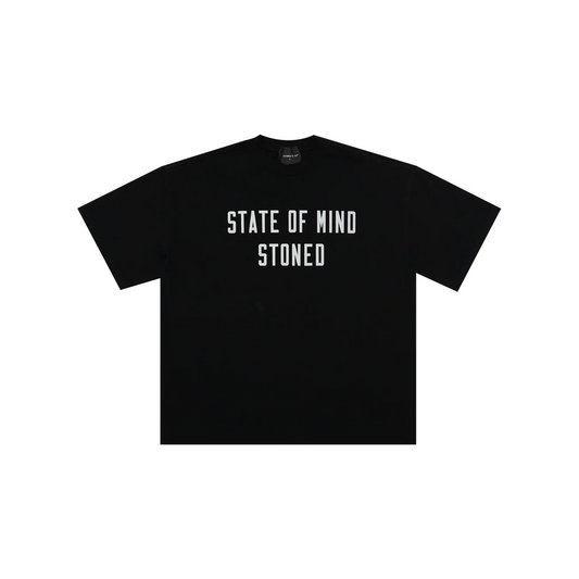 Stoned & Co ® Originals v2 : Black/White Tee (FW25)