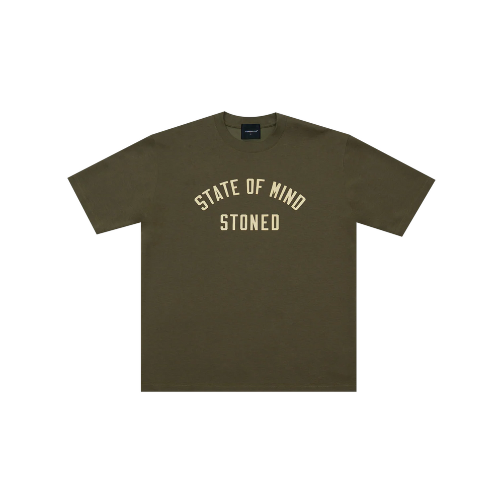 Stoned & Co ® Originals v2 : Olive Tee (FW25)