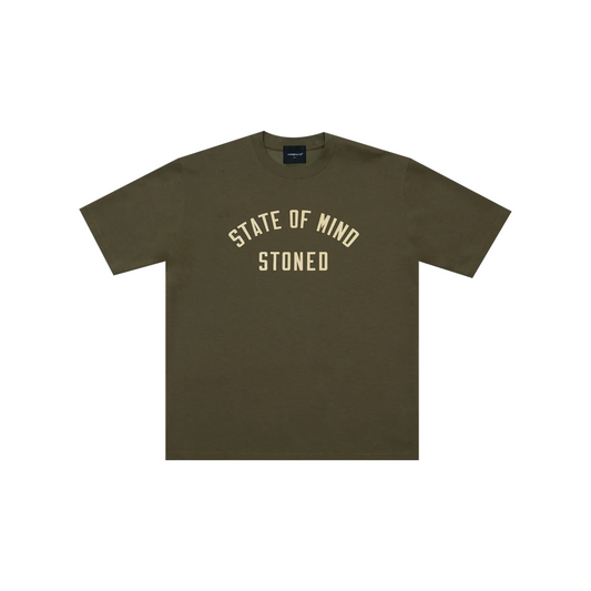 Stoned & Co ® Originals v2 : Olive Tee (FW25)
