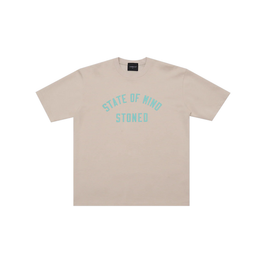 Stoned & Co ® Originals v2 : Sandy Beige Tee (FW25)