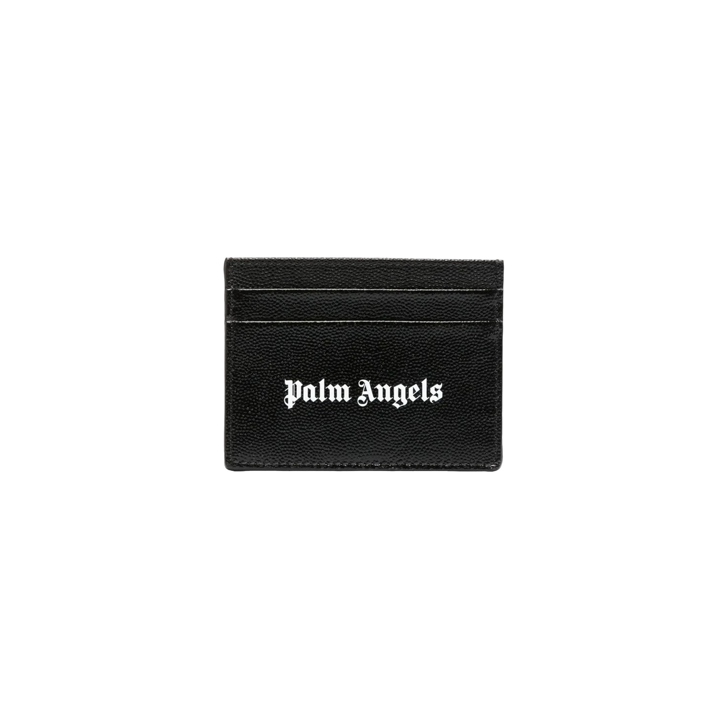 PALM ANGELS Caviar Logo Card Holder Black/White (SS24)