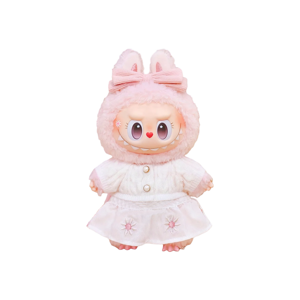 POP MART LABUBU THE MONSTERS -  Mokoko Fall into Sweaters Series Vinyl Plush Pendant Keychain