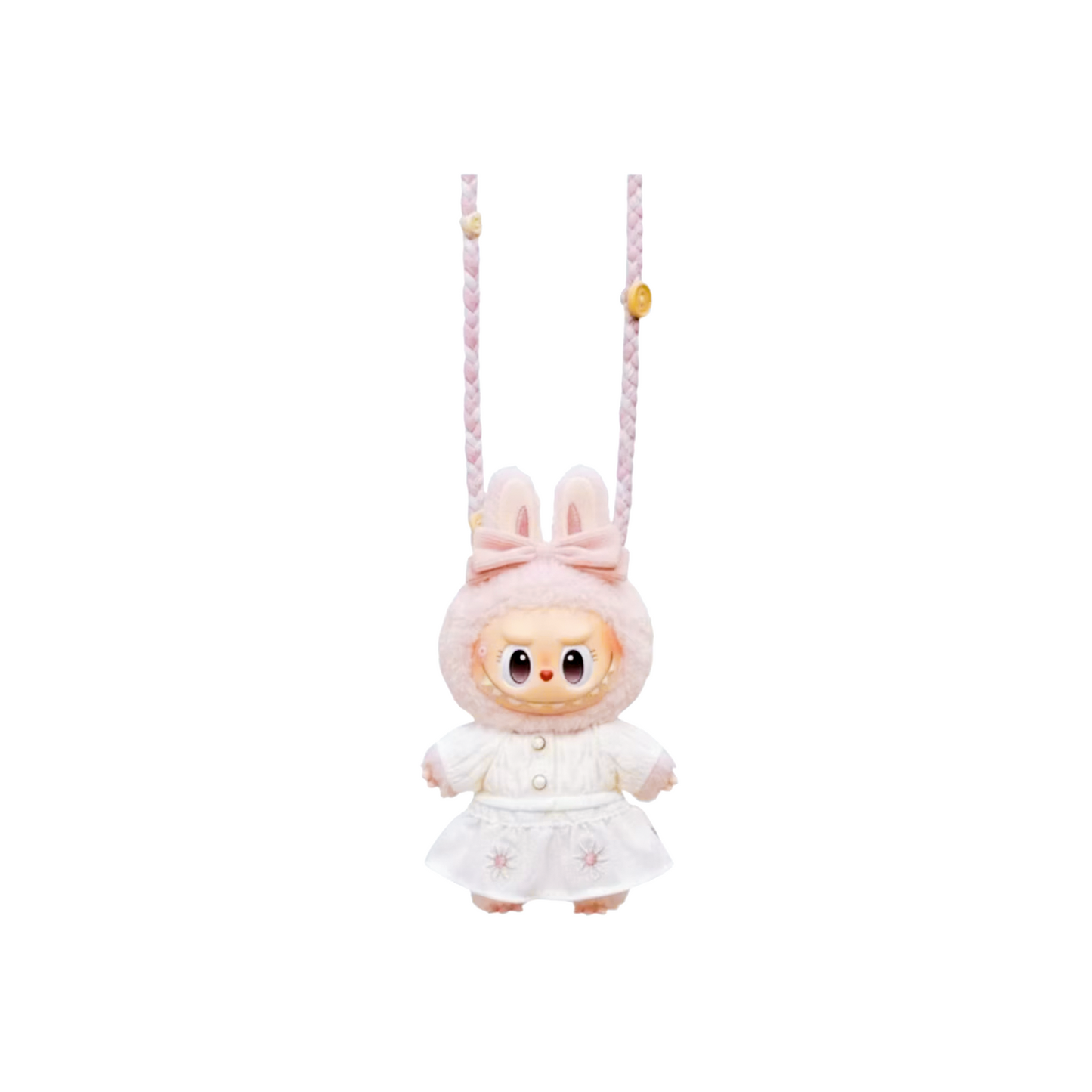 POP MART LABUBU THE MONSTERS -  Mokoko Fall into Sweaters Series Vinyl Plush Pendant Keychain