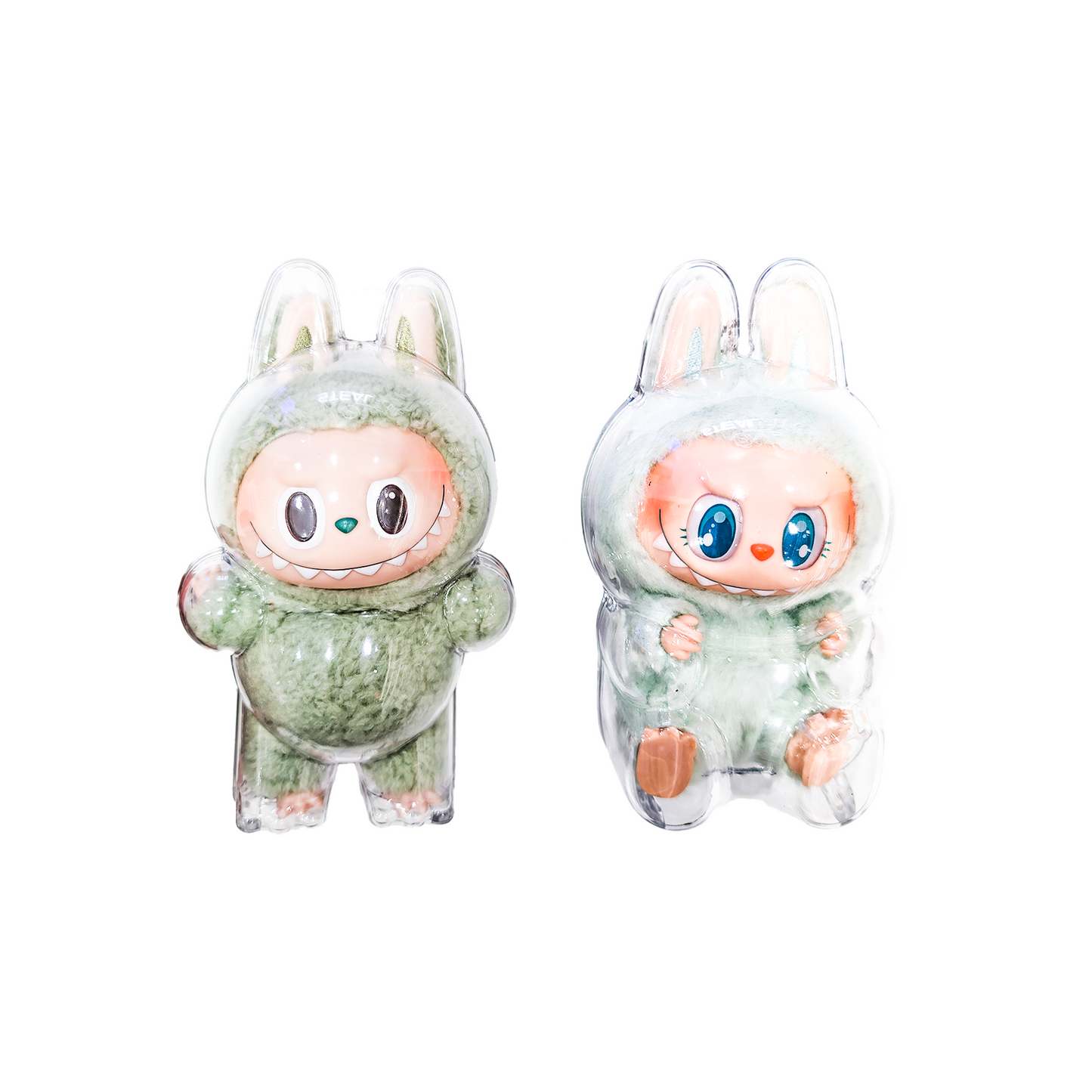 POP MART LABUBU THE MONSTERS - Transparent Acrylic Blind Box Protective Case