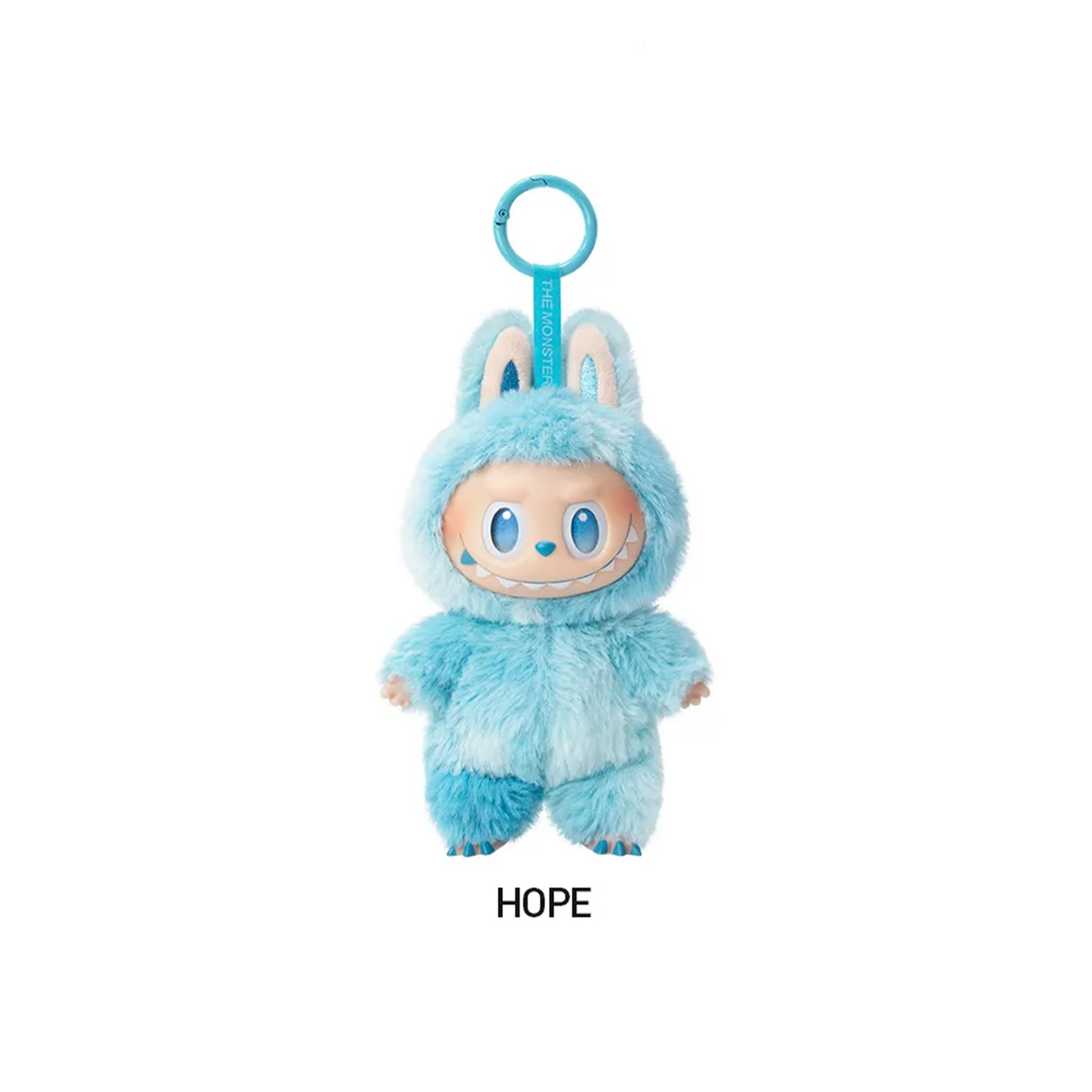 POP MART LABUBU THE MONSTERS - Big Into Energy Series Vinyl Plush Pendant Keychain (Version 3)