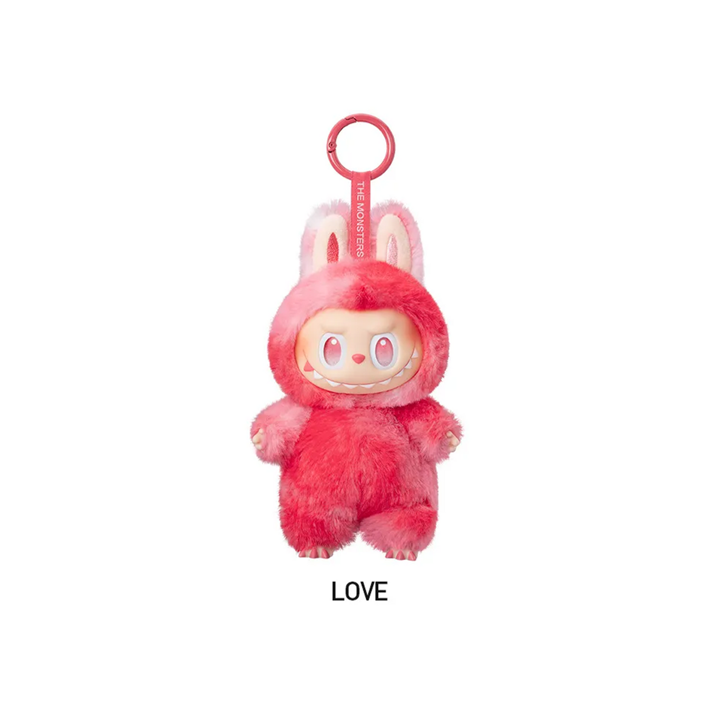 POP MART LABUBU THE MONSTERS - Big Into Energy Series Vinyl Plush Pendant Keychain (Version 3)