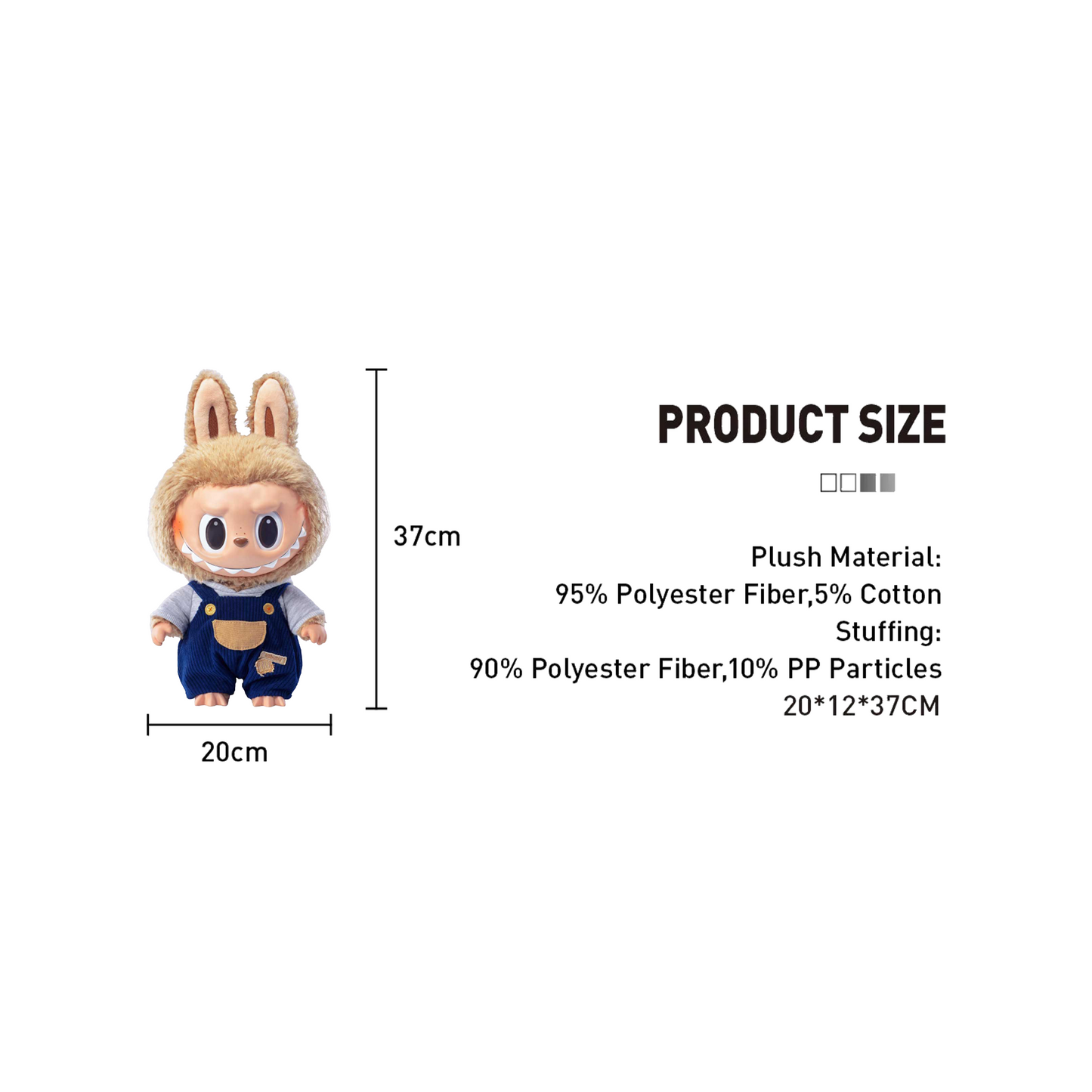 POP MART LABUBU THE MONSTERS - Time to Chill Vinyl Plush Doll