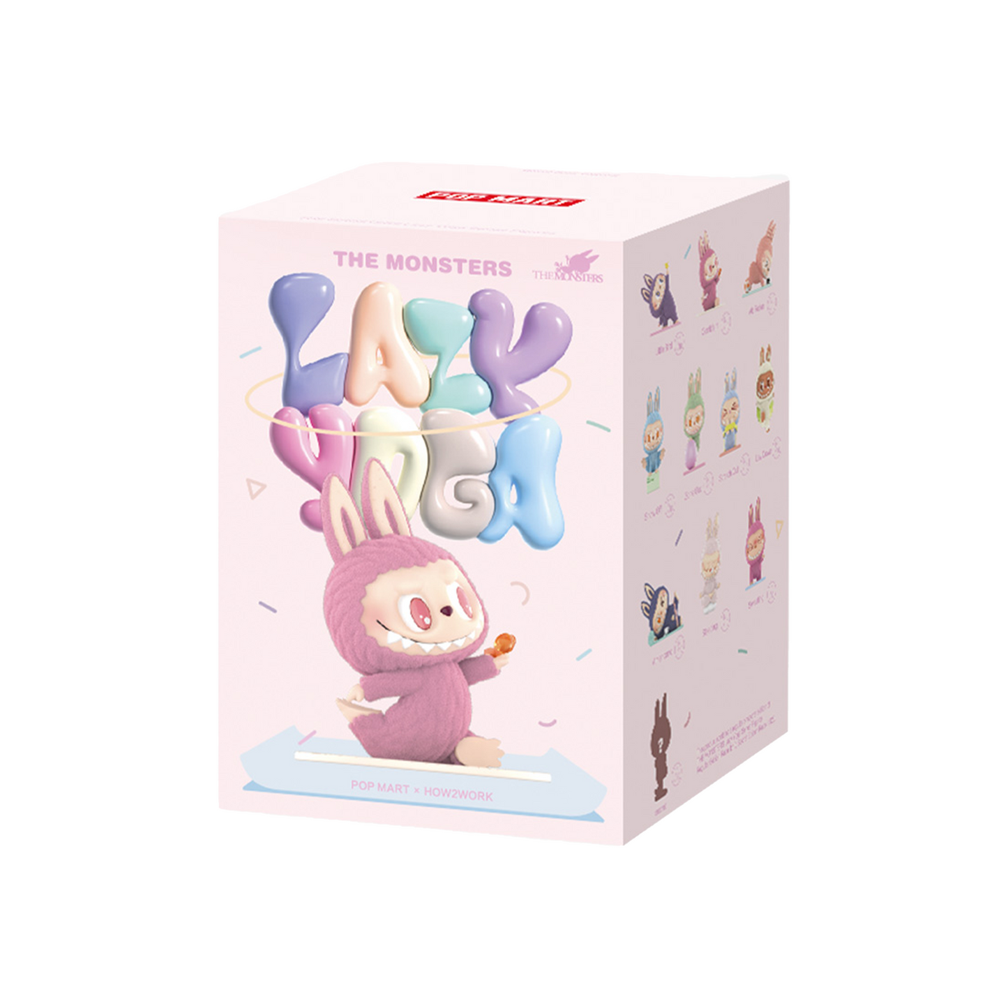 POP MART LABUBU THE MONSTERS - Lazy Yoga Series Figures