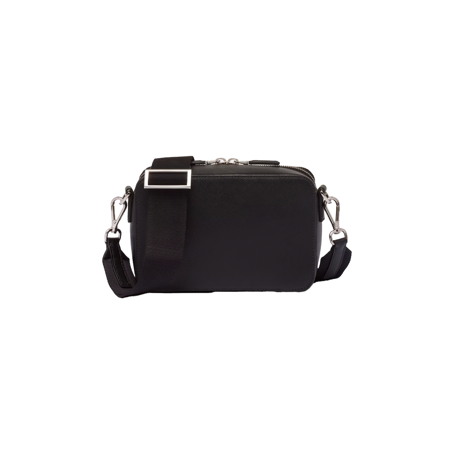 PRADA Saffiano Leather Shoulder Bag Black (SS24)