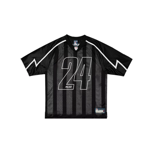 Palace Meshy Stripe Jersey Black (FW24)