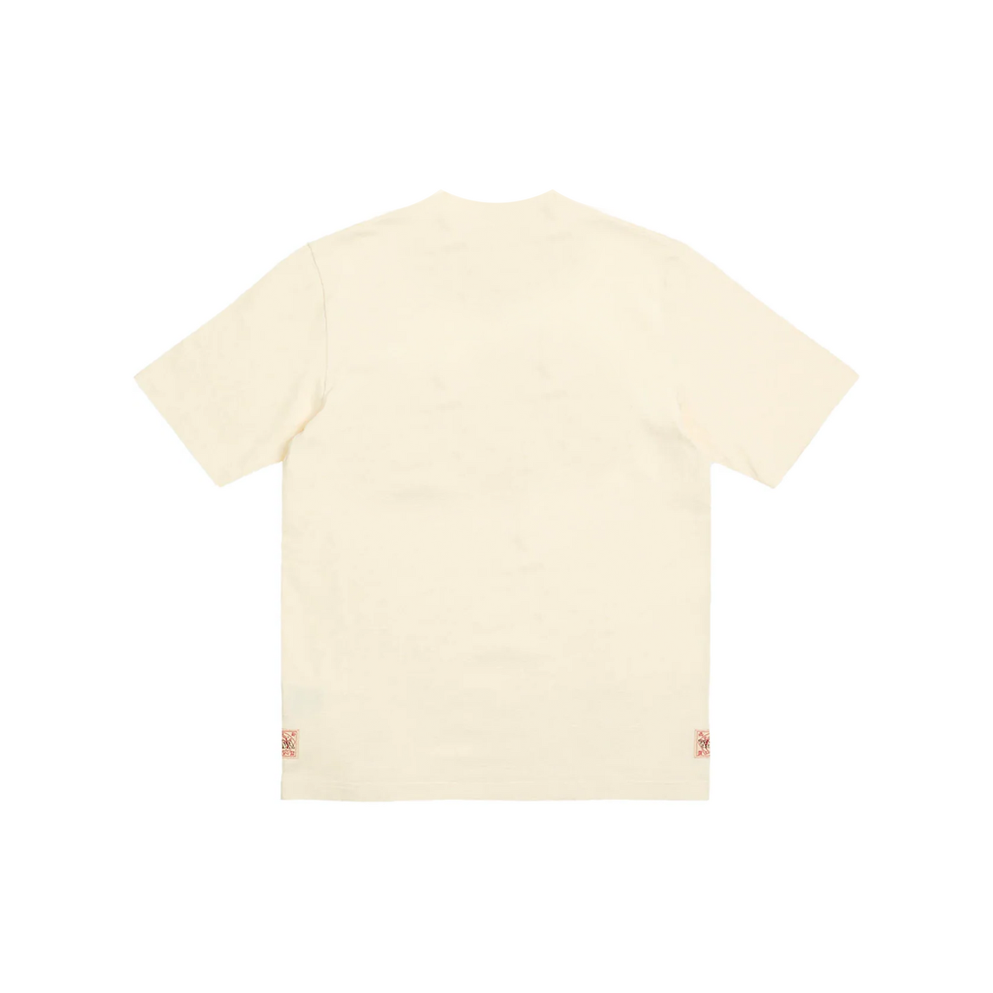 Palace x Evisu Contrasting Logo Print Tee White