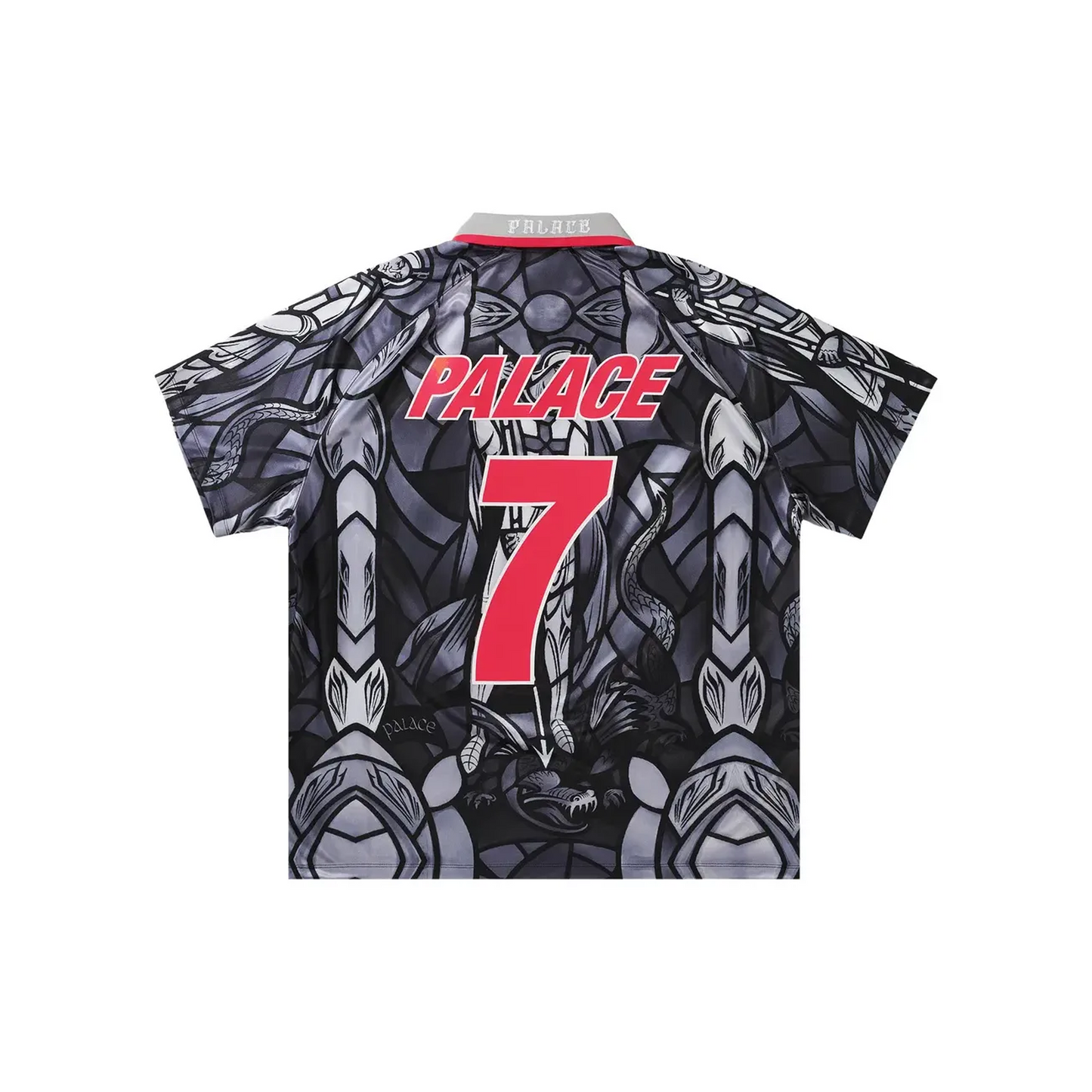 Nike x Palace England Dri-FIT Football Jersey Pewter Grey/Bright Crimson (SS26)