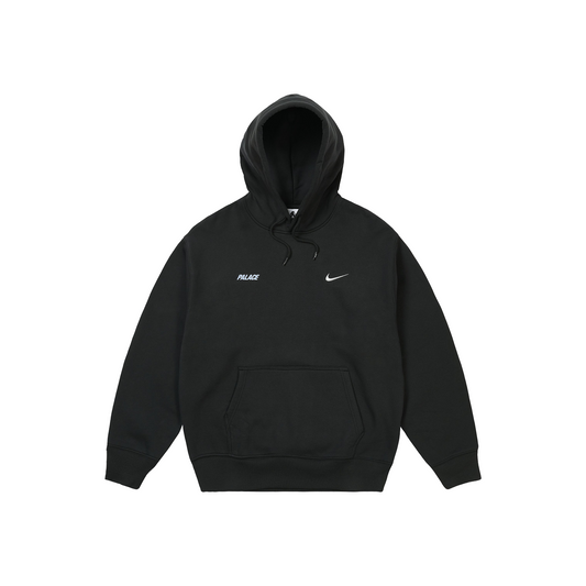 Palace x Nike Front Swoosh Hoodie Black (SS26)