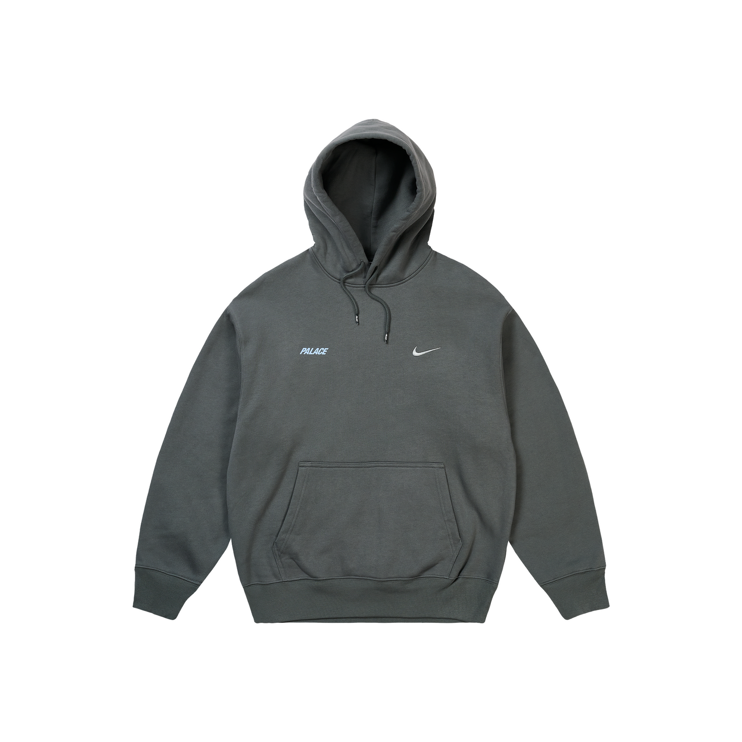 Palace x Nike Front Swoosh Hoodie Charcoal (SS26) – STEALPLUG KL Palace x Nike Front Swoosh Hoodie Charcoal (SS26) – STEALPLUG KL